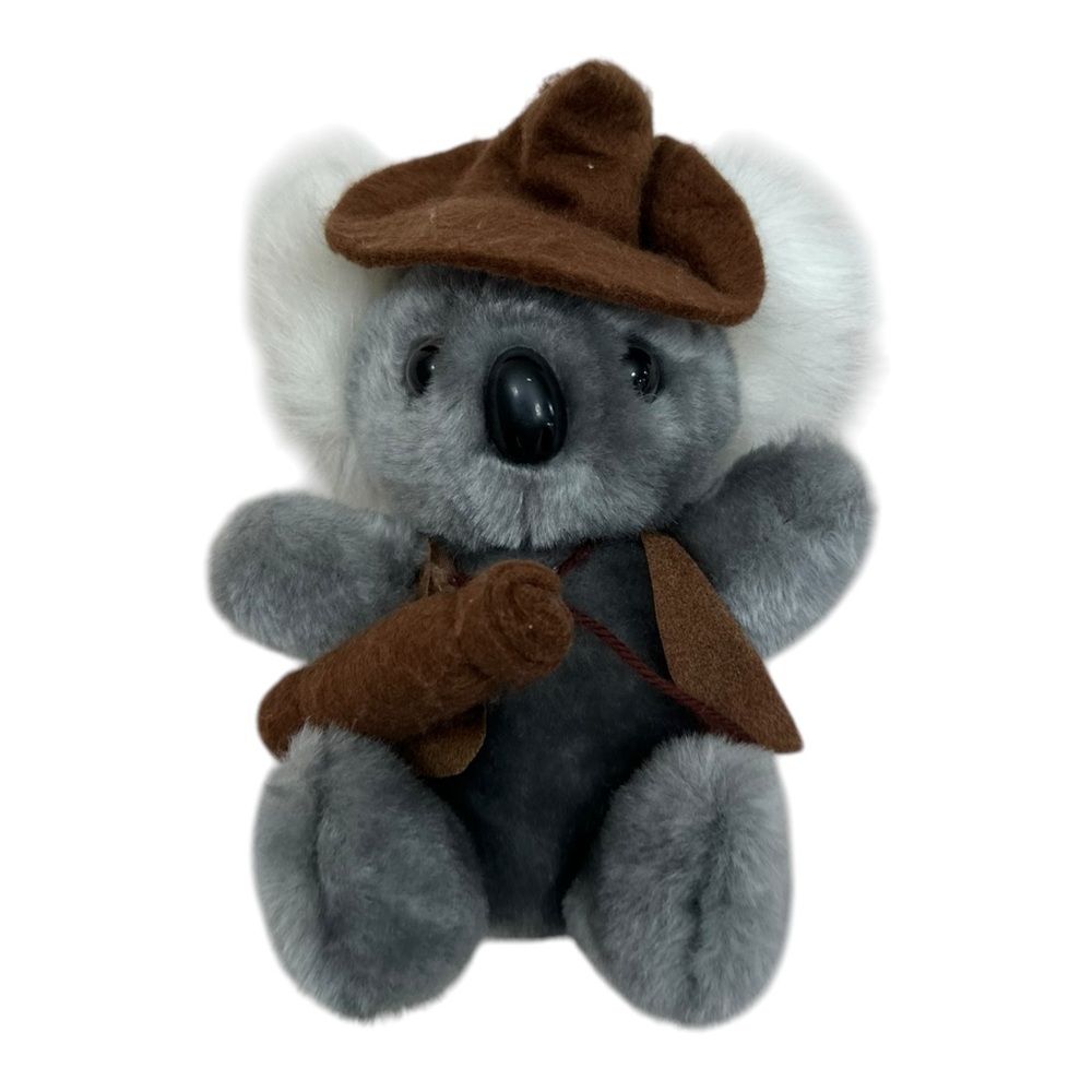 Australian Vintage Grab a Jumbuck Koala Plush 8”
